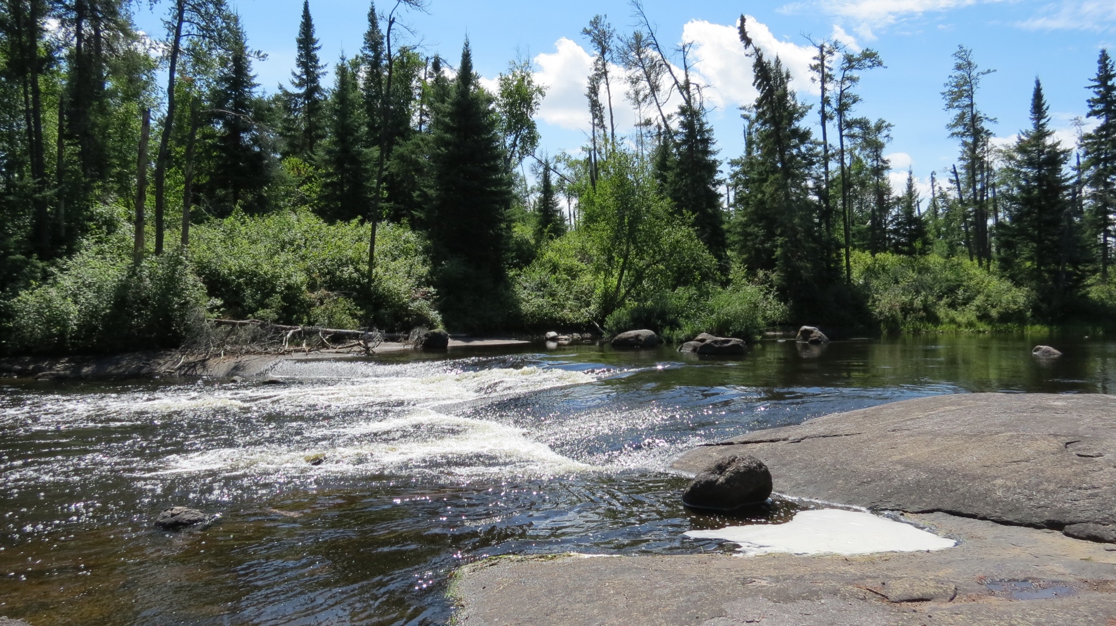Pine Point Rapids in Whiteshell Provincial Park